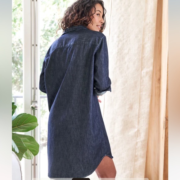 New FRANK & Eileen MARY Classic Shirtdress - Picture 2 of 9